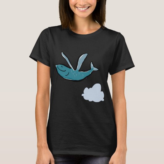Fliegender Fisch T-Shirt (Vorderseite)