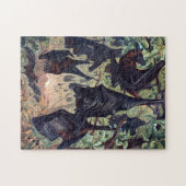 Fliegender Fuchs Puzzle (Horizontal)