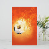 Fliegender Fußball (Stehend Vorderseite)