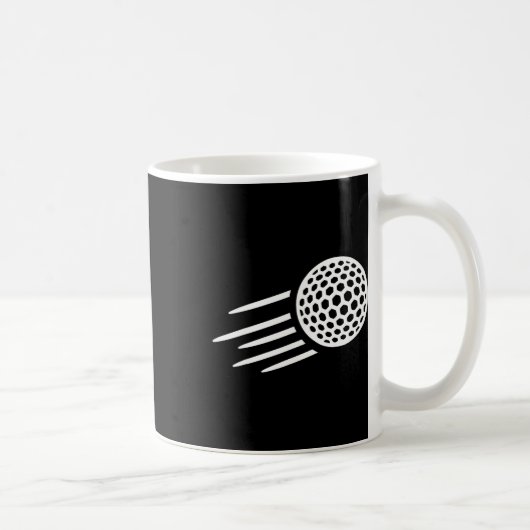 Fliegender Golfball  Kaffeetasse (Rechts)