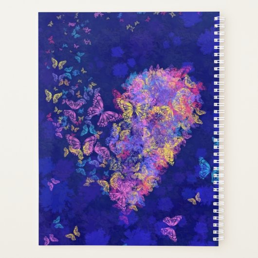 Fliegender Herzschlag Planer (Rückseite)