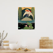 Fliegender Kran Poster (Küche)