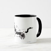 Fliegender Kranich Becher Tasse (VorderseiteRechts)