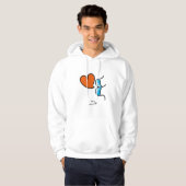 Fliegender Mack!!! -Blau Hoodie (Vorne ganz)