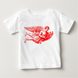 Fliegender musikalischer Engel Baby T-shirt