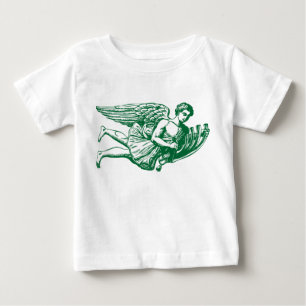 Fliegender musikalischer Engel Baby T-shirt