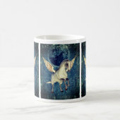 Fliegender Pegasus Pferdefantasie Kaffeetasse (Mittel)