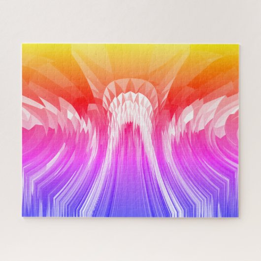 Fliegender Regenbogen Puzzle (Horizontal)