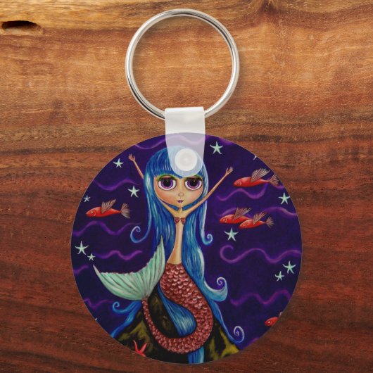 Fliegender Schlüsselanhänger der Meerjungfrau (Vorderseite)