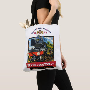 Fliegender Schotte 4472 Dampflokomotiven-Retroplak Tasche