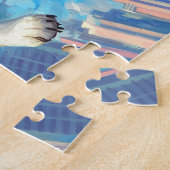 Fliegender Superheldenhund Puzzle (Seite)