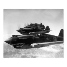 Fliegender Tiger in Form von 1942