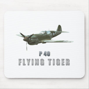 Fliegender Tiger Mousepad