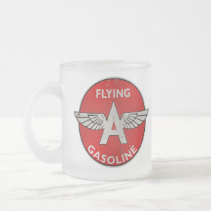 Fliegendes A Benzin rostige Version Mattglastasse