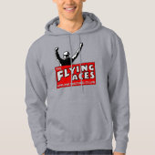 Fliegendes Aces Gray Sweatshirt (Vorderseite)
