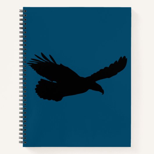 Fliegendes AdlerNotebook - Farbe wählen Notizblock (Vorderseite)