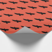 Fliegendes Adlerumschlagpapier Geschenkpapier (Ecke)