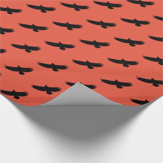 Fliegendes Adlerumschlagpapier Geschenkpapier (Ecke)