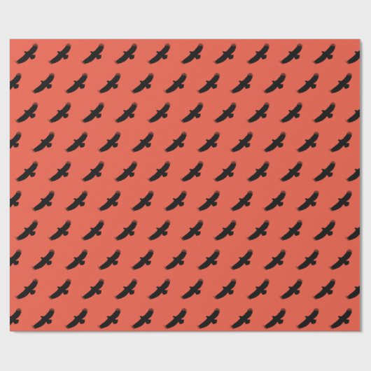 Fliegendes Adlerumschlagpapier Geschenkpapier (Flach)