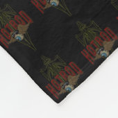Fliegendes Augen-Hot-Rod Fleecedecke (Ecke)