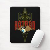 Fliegendes Augen-Hot-Rod Mousepad (Mit Mouse)