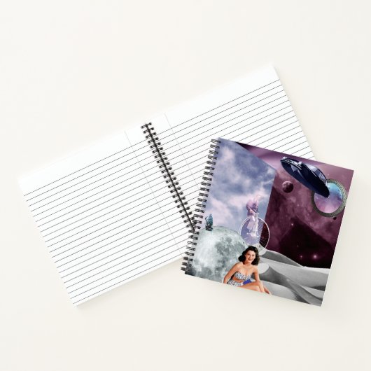 fliegendes Auto Notizblock (Innenseite)