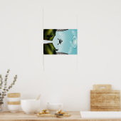 fliegendes Auto Poster (Küche)