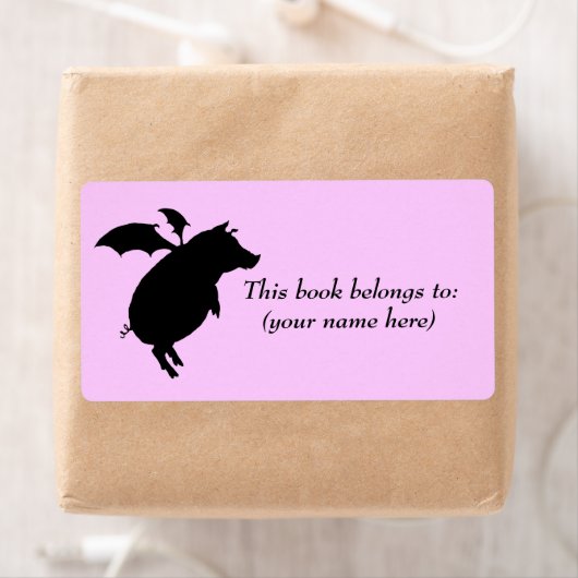 Fliegendes Buchzeichen, quadratisch (Insitu)