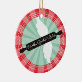 Fliegendes Button Backen Weihnachtsschmuck (Rechts)