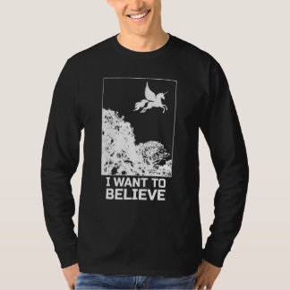 Fliegendes Einhorn Ich Will Glauben Uap Outfit Ali T-Shirt
