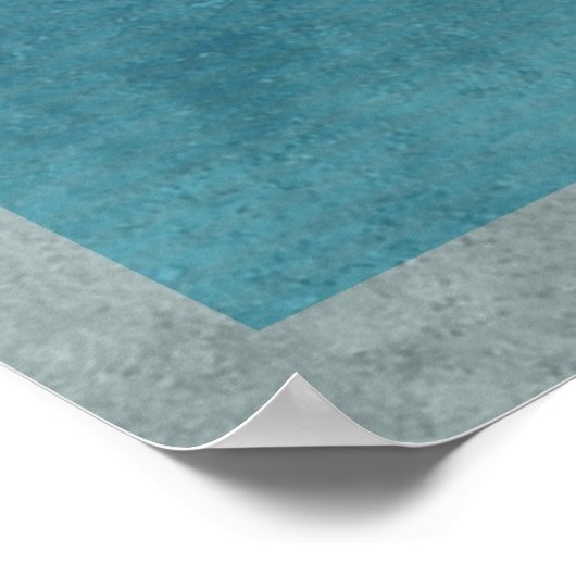 Fliegendes Fahrrad Poster (Ecke)