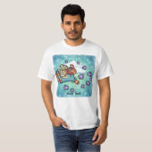 Fliegendes Feen-T-Shirt T-Shirt (Vorne ganz)