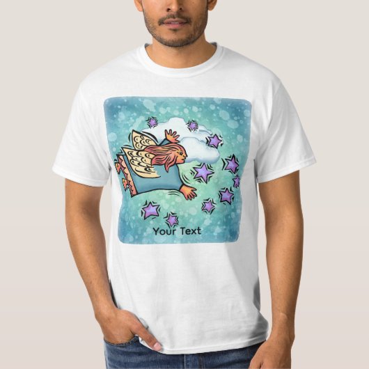 Fliegendes Feen-T-Shirt T-Shirt (Vorderseite)