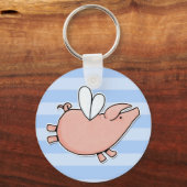 fliegendes Ferkel Schlüsselanhänger (Vorderseite)