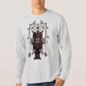 Fliegendes Fox Unisex Langschlauch-Shirt T-Shirt (Vorderseite)