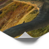 Fliegendes Grünes Drachengebirge Poster (Ecke)