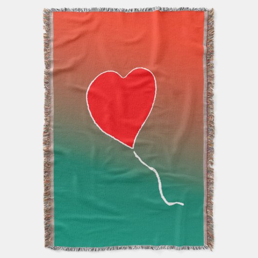 Fliegendes Herz Decke (Vorderseite Vertikal)