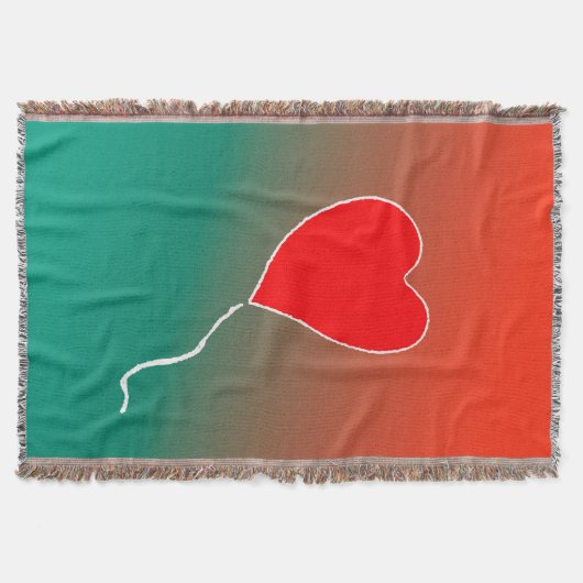 Fliegendes Herz Decke (Vorderseite)