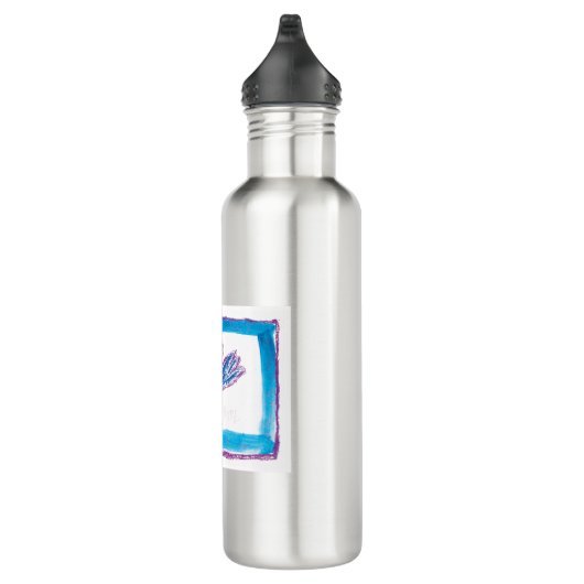 Fliegendes Herz - Kinder Kunst für CHOC Edelstahlflasche (Rechts)