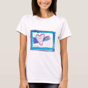 Fliegendes Herz - Kinder Kunst für CHOC T-Shirt