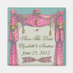 Fliegendes Herz ~ Magnet Save the Date Liebe