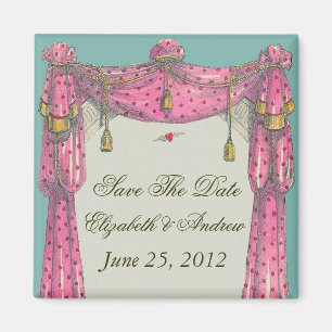 Fliegendes Herz ~ Magnet Save the Date Liebe