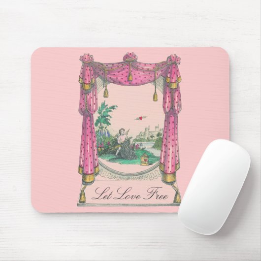 Fliegendes Herz ~ Mousepad (Mit Mouse)