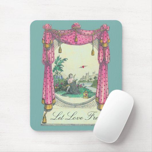 Fliegendes Herz ~ Mousepad (Mit Mouse)