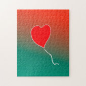 Fliegendes Herz Puzzle (Vertikal)