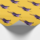 Fliegendes Hexenwaschpapier Geschenkpapier (Ecke)
