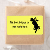 Fliegendes Kitteh-Buchzeichen, Quadrat (Insitu)