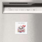 Fliegendes Koala-Geburtstag Magnet (In Situ (Geschirrspüler))