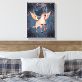 Fliegendes Pegasus Horse Fantasy Art Leinwanddruck (Insitu (Schlafzimmer))