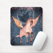 Fliegendes Pegasus Horse Fantasy Art Mousepad (Mit Mouse)